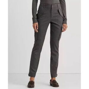 Lauren Ralph Lauren Women's Wool Twill Cargo Pants